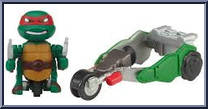 Rapid-Assault Raph & Stealth Bike Action Figure