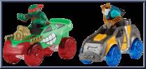 Raph in Monster Truck & Tiger Claw in Safari Truck Action Figure