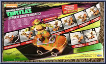 Sewer Skateboard (with Michelangelo & Stunt Ramp) from Teenage Mutant Ninja Turtles - Nickelodeon - Vehicles manufactured by Playmates [Back]