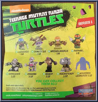 Michelangelo from Teenage Mutant Ninja Turtles - Nickelodeon - Stackable Mystery manufactured by Playmates [Back]