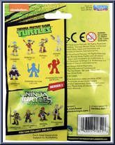 OOTS Rocksteady from Teenage Mutant Ninja Turtles - Nickelodeon - Surprise Mini Figures - Series 1 manufactured by Playmates [Back]