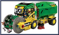 Sweeper Ops Vehicle Playset from Teenage Mutant Ninja Turtles - Nickelodeon - Micro Mutants manufactured by Playmates [Loose]