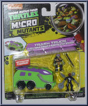 Trash Truck from Teenage Mutant Ninja Turtles - Nickelodeon - Micro Mutants manufactured by Playmates [Front]