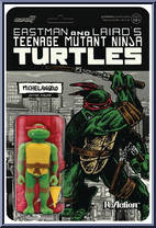 Michelangelo (Eastman and Laird) from Teenage Mutant Ninja Turtles - ReAction Figures manufactured by Super7 [Front]