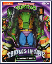 Leatherhead from Teenage Mutant Ninja Turtles - Turtles in Time - Basic Series manufactured by Neca [Front]