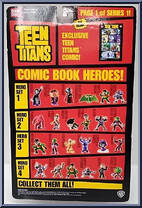 Series 1 - Page 1 from Teen Titans - Comic Book Heroes manufactured by Bandai [Back]
