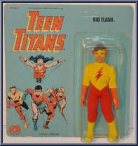 Kid Flash from Teen Titans - Basic Series manufactured by Mego [Front]