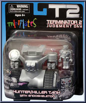 Hunter / Killer Tank with Endoskeleton from Terminator 2 - Minimates manufactured by Diamond Select [Front]