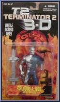 Exploding T-1000 from Terminator 2 - 3-D manufactured by Kenner [Front]