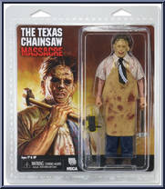 Leatherface (Bloody) from Texas Chainsaw Massacre - Clothed Retro manufactured by Neca [Front]