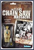 Leatherface from Texas Chainsaw Massacre - ReAction Figures manufactured by Funko [Front]