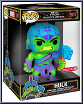 Hulk (Blacklight) (10" Scale) from Thor - Thor Ragnarok Pop! manufactured by Funko [Front]