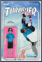 Steve Caballero from Thrasher - ReAction Figures manufactured by Super7 [Front]