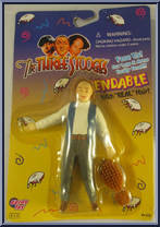 Larry from Three Stooges - Bendables manufactured by Gordy Toy [Front]