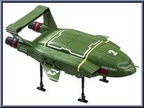 Supersize Thunderbird 2 + Thunderbird 4 from Thunderbirds Are Go - Vehicles manufactured by Vivid Toy Group [Loose]