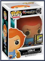 Lion-O (Flocked) from ThunderCats - Pop! Vinyl Figures manufactured by Funko [Front]