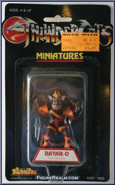 Ratar-O - ThunderCats - Basic Series - Kid Works Action Figure