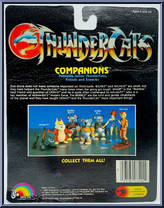 Wilykat from ThunderCats - Companions manufactured by LJN [Back]