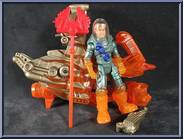Arc Runner and Cale from Titan A.E. - Basic Series manufactured by Hasbro [Loose]