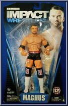Magnus from TNA - Deluxe impact! - Series 12 manufactured by Jakks Pacific [Front]