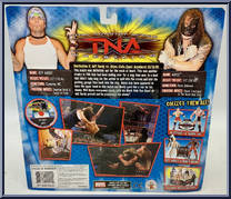 Jeff Hardy / Abyss from TNA - 2-Packs manufactured by Toy Biz [Back]
