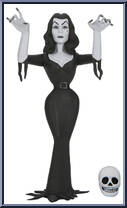 Vampira from Toony Terrors - Silver Screen manufactured by Neca [Loose]