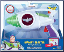 Infinity Blaster (with Lights & Sounds) from Toy Story 4 - Role Play manufactured by Thinkway Toys [Front]
