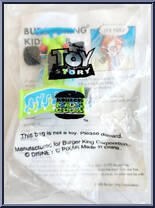 RC Car (Pull Back) from Toy Story - Basic Series manufactured by Burger King [Back]