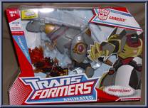 Grimlock from Transformers - Animated - Voyager Class manufactured by Hasbro [Collector1's Collection]