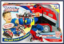 Optimus Prime (Battle Rig Blaster) from Transformers - Animated - Roleplay manufactured by Hasbro [Front]