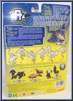 Jake / Stingray from Transformers - Animorphs - Deluxe Series manufactured by Hasbro [Back]