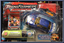 Sideswipe with Nightbeat from Transformers - Armada - Supercon Assortment manufactured by Hasbro [Front]