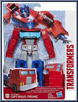 Optimus Prime from Transformers - Authentics - Basic Series manufactured by Hasbro [Front]