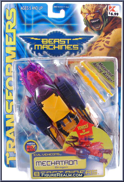 Mechatron (Purple / Yellow) - Transformers - Beast Machines - Beast ...