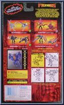 Noctorro from Transformers - Beast Wars - Fuzors manufactured by Hasbro [Back]