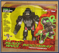 Optimus Primal Black Jack from Transformers - Beast Wars - Biocombat manufactured by Hasbro [Front]