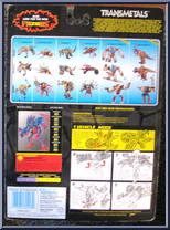 Tarantulas from Transformers - Beast Wars - Transmetals - Deluxe manufactured by Hasbro [Back]