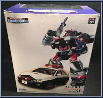 Alert (with Ai) from Transformers - Binaltech - Asterisk manufactured by Takara [Back]