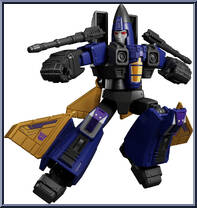 Dirge (1/9) from Transformers - Galaxy Version 06 - Parallel Universe manufactured by Blokees [Loose]