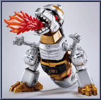 Grimlock (Dino Mode) (Secret) (1/36) from Transformers - Galaxy Version 02 - SOS manufactured by Blokees [Loose]