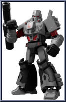 IDW-Megatron (1/9) from Transformers - Galaxy Version 06 - Parallel Universe manufactured by Blokees [Loose]