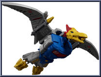 Swoop (Dino Mode) (1/9) from Transformers - Galaxy Version 06 - Parallel Universe manufactured by Blokees [Loose]