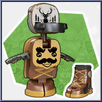 Lumbering Jack from Transformers - BotBots - Series 5 - Wilderness Troop manufactured by Hasbro [Loose]
