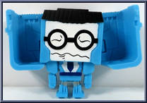 Professor Wellread from Transformers - BotBots - Series 1 - Backpack Bunch manufactured by Hasbro [Loose]