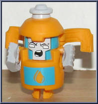Tropic Guzzlerush from Transformers - BotBots - Series 2 - Jock Squad manufactured by Hasbro [Loose]