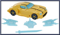 Bumblebee from Transformers - Bumblebee Cyberverse Adventures - Roll N' Change manufactured by Hasbro [Loose]