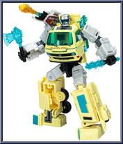 Code Red from Transformers - Collaborative - Stranger Things manufactured by Hasbro [Loose]