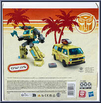 Code Red from Transformers - Collaborative - Stranger Things manufactured by Hasbro [Back]