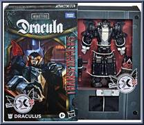 Draculus from Transformers - Collaborative - Universal Monsters manufactured by Hasbro [Front]