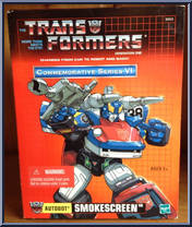 Smokescreen from Transformers - Commemorative - Series  6 manufactured by Hasbro [Front]
